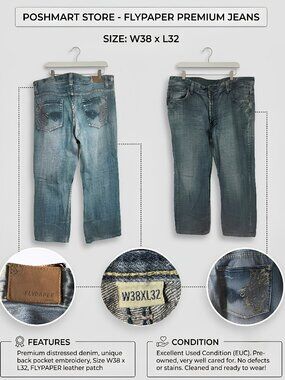 FLYPAPER PREMIUM JEANS